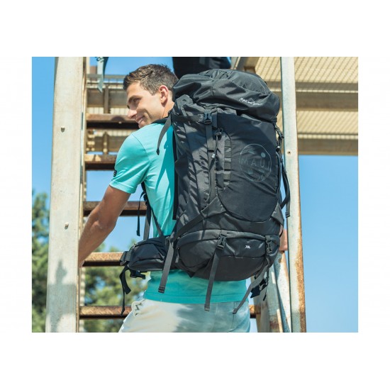 ΣΑΚΙΔΙΟ TREKKING MAUI AND SONS ΜΑΥΡΟ 70LT
