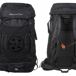 ΣΑΚΙΔΙΟ TREKKING MAUI AND SONS ΜΑΥΡΟ 70LT