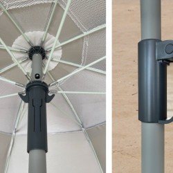 ΟΜΠΡΕΛΑ ΠΑΡΑΛΙΑΣ SOLART 2.00m ΜΠΕΖ