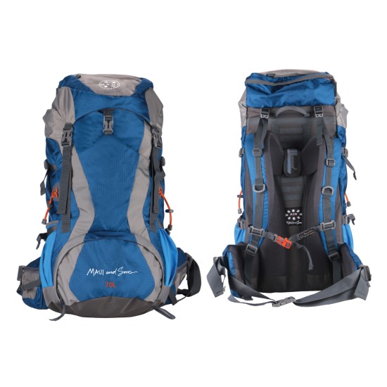 ΣΑΚΙΔΙΟ TREKKING MAUI AND SONS ΜΠΛΕ 70Lt