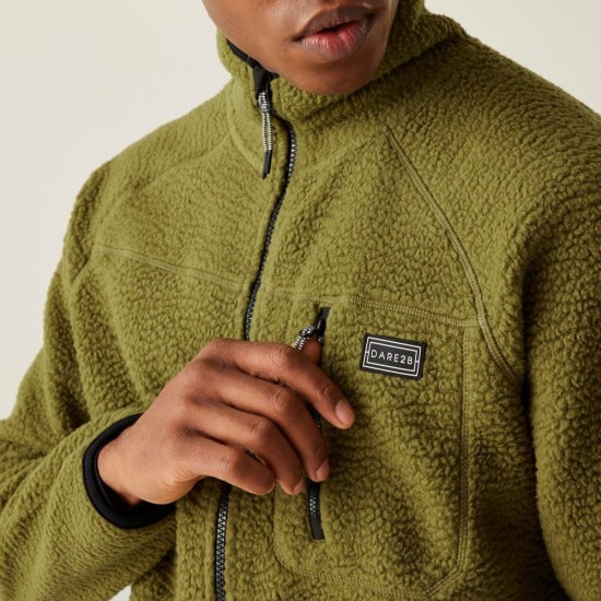 ΖΑΚΕΤΑ FLEECE DARE2B MEN'S CARDIGAN OLIVE GREEN 