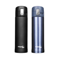 STAINLESS STEEL WATER CONTAINER 500ml BLACK
