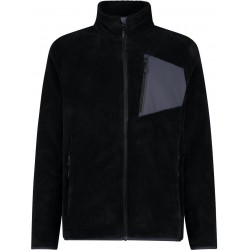 MEN'S FLEECE CMP HIGHLOFT WITH A HEAT-ATTACHED POCKET NERO-TITANIO