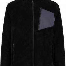MEN'S FLEECE CMP HIGHLOFT WITH A HEAT-ATTACHED POCKET NERO-TITANIO