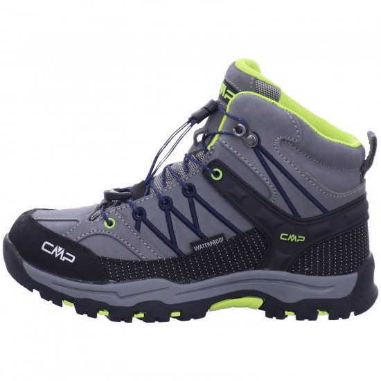 ΜΠΟΤΑΚΙΑ CMP KID'S RIGEL MID TREKKING SHOE WP GRAPHITE-MARINE