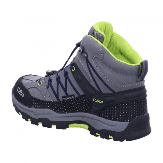 ΜΠΟΤΑΚΙΑ CMP KID'S RIGEL MID TREKKING SHOE WP GRAPHITE-MARINE