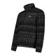 CMP MEN'S HIGHLOFT FLEECE FAUX FUR JACKET ANTRACITE-FERRARI