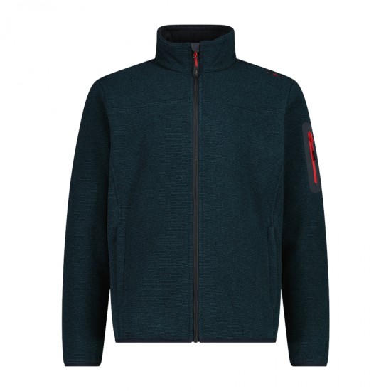 CMP MEN'S JACQUARD KNIT-TECH FLEECE ALPINE
