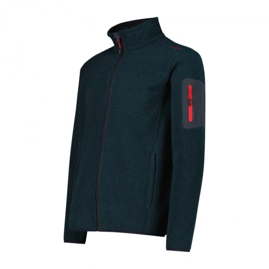 CMP MEN'S JACQUARD KNIT-TECH FLEECE ALPINE