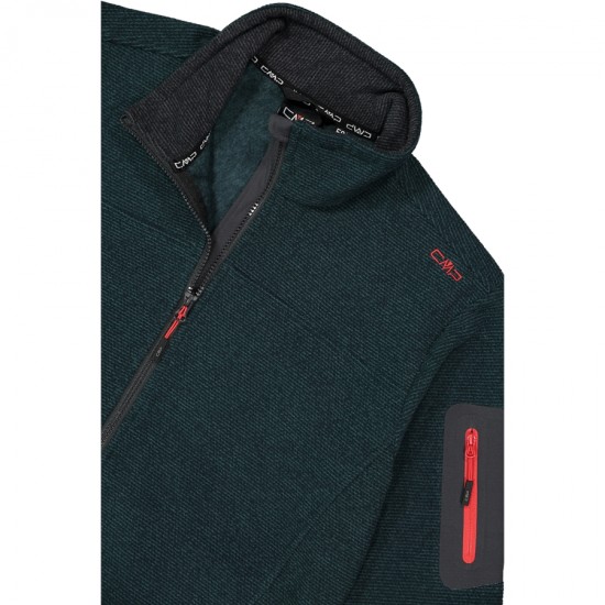 CMP MEN'S JACQUARD KNIT-TECH FLEECE ALPINE
