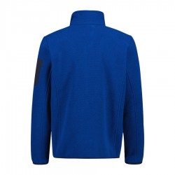 CMP MEN'S JACQUARD KNIT-TECH FLEECE ROYAL BLUE