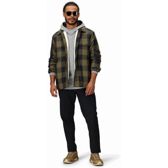 ΠΟΥΚΑΜΙΣΟ MARMOT RIDGEFIELD SHERPA FLANNEL SHIRT JACKET NORI BLACK