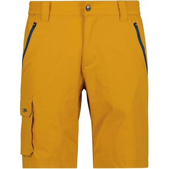 ΒΕΡΜΟΥΔΑ CMP MEN'S STRETCH WITH CARGO POCKETS CURCUMA