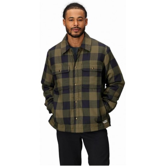 ΠΟΥΚΑΜΙΣΟ MARMOT RIDGEFIELD SHERPA FLANNEL SHIRT JACKET NORI BLACK