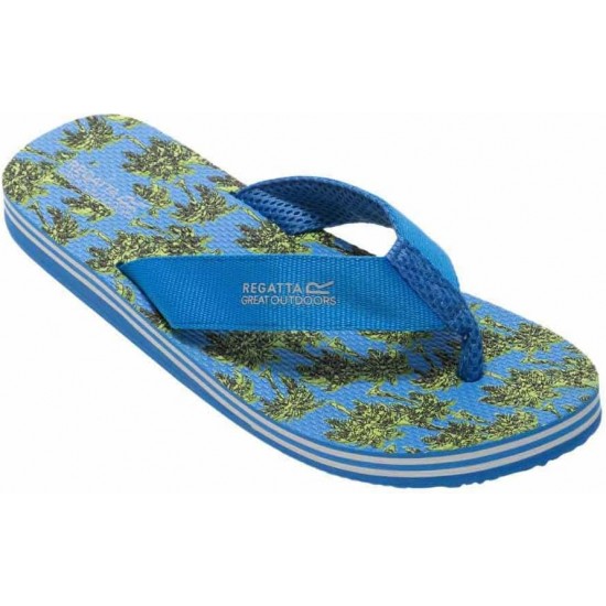 ΣΑΓΙΟΝΑΡΑ REGATTA RICO SHARP GREEN SONIC BLUE PALM
