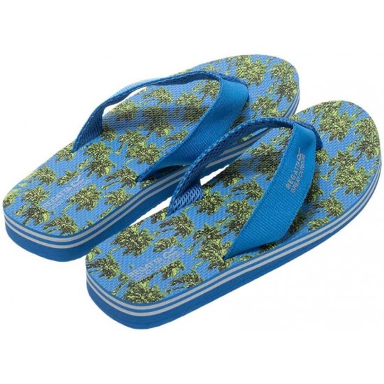 ΣΑΓΙΟΝΑΡΑ REGATTA RICO SHARP GREEN SONIC BLUE PALM