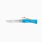 ΣΟΥΓΙΑΣ OPINEL BAROUDEUR No 7 ΙΝΟΧ CYAN BLUE