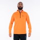 ΜΠΛΟΥΖΑ APU FLEECE 1/2 ZIP ΠΟΡΤΟΚΑΛΙ