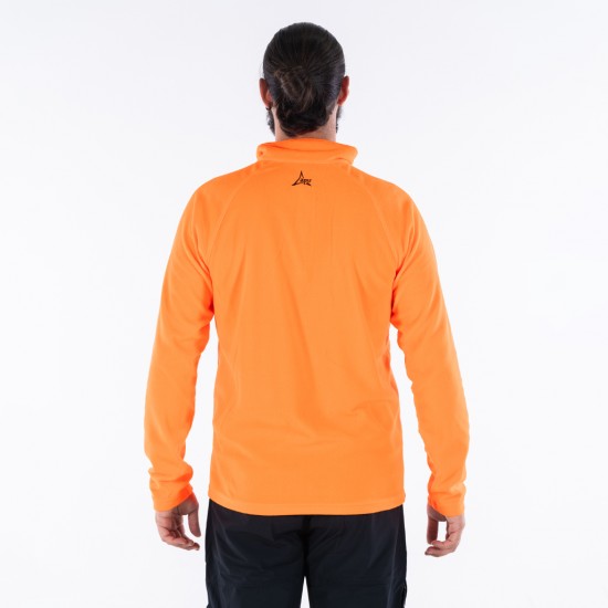ΜΠΛΟΥΖΑ APU FLEECE 1/2 ZIP ΠΟΡΤΟΚΑΛΙ
