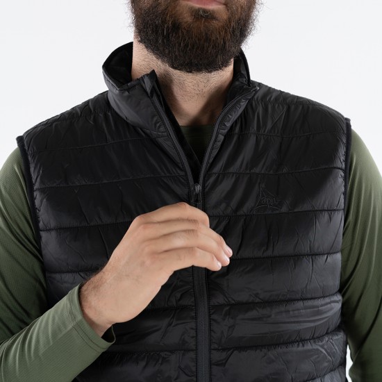 ΓΙΛΕΚΟ APU PADDED VEST IDI ΜΑΥΡΟ