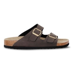 ΑΝΤΡΙΚΗ ΠΑΝΤΟΦΛΑ ASBY DOUBLE STRAP SANDALS PEAT 