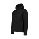 ΑΝΤΡΙΚΟ ΜΠΟΥΦΑΝ CMP SOFTSHELL JACKET ZIP HOOD ΜΑΥΡΟ