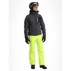 ΑΝΤΡΙΚΟ ΜΠΟΥΦΑΝ CMP SOFTSHELL JACKET ZIP HOOD ΓΚΡΙ