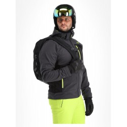 ΑΝΤΡΙΚΟ ΜΠΟΥΦΑΝ CMP SOFTSHELL JACKET ZIP HOOD ΓΚΡΙ