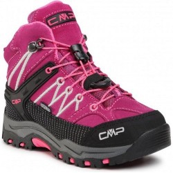ΜΠΟΤΑΚΙΑ CMP KID'S RIGEL MID TREKKING SHOE WP BERRY-PINK FLUO