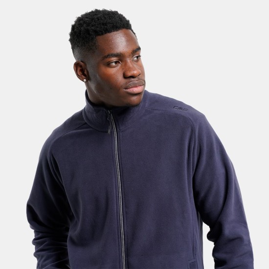 ΖΑΚΕΤΑ FLEECE CMP MAN JACKET ARCTIC BLACK BLUE