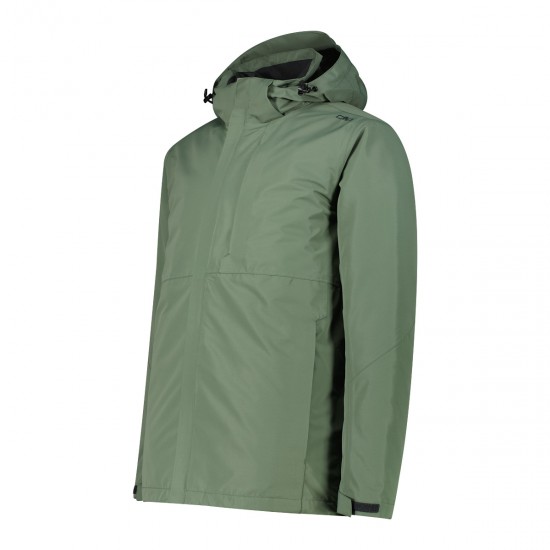 ΜΠΟΥΦΑΝ CMP MAN JACKET ZIP HOOD DETACHABLE 3 IN 1 JACKET MUSK