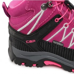 ΜΠΟΤΑΚΙΑ CMP KID'S RIGEL MID TREKKING SHOE WP BERRY-PINK FLUO