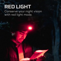 ΦΑΚΟΣ ΚΕΦΑΛΗΣ NEBO EINSTEIN 500 FLEX 500 LUMENS