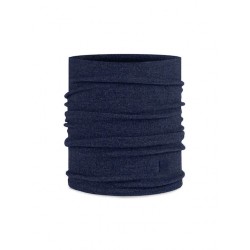 BUFF MERINO FLEECE SOLID NAVY