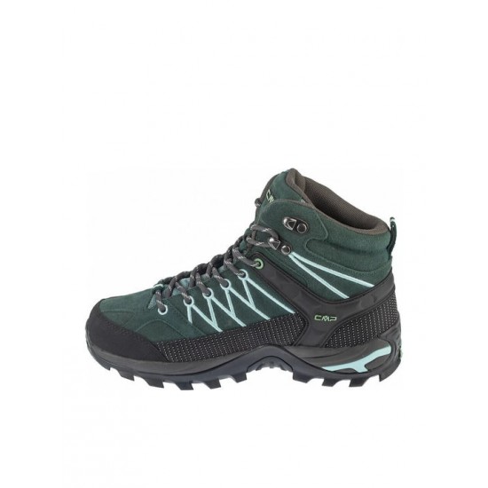 ΜΠΟΤΑΚΙΑ TREKKING CMP RIGEL MID WOMAN TREK GREEN-JADE