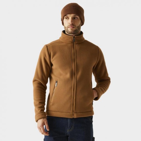 ΑΝΔΡΙΚΗ ΖΑΚΕΤΑ REGATTA FLEECE GARIAN II FULL ZIP BROWN