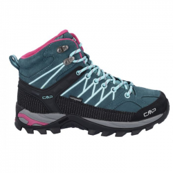 ΜΠΟΤΑΚΙΑ TREKKING CMP RIGEL MID WOMAN DEEP LAKE-AQUA
