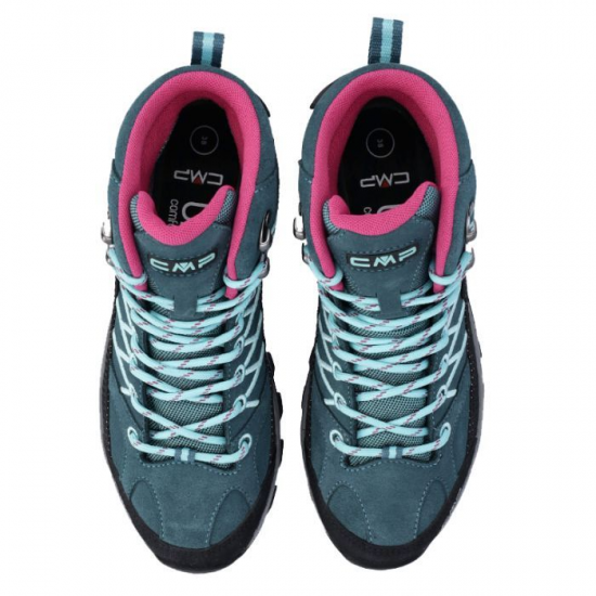 ΜΠΟΤΑΚΙΑ TREKKING CMP RIGEL MID WOMAN DEEP LAKE-AQUA
