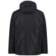 ΜΠΟΥΦΑΝ CMP MAN JACKET ZIP HOOD DETACHABLE 3 IN 1 JACKET ΜΑΥΡΟ