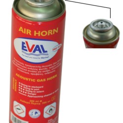 GAS HORN BOTTLE / SCREW ON TYPE EVAL